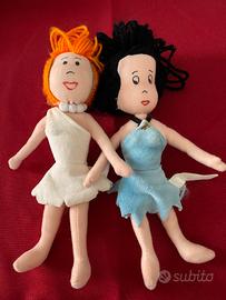 Bamboline wilma e betty The flinstones
