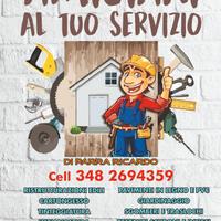 Imbianchino, cartongesso, muratore, traslochi