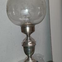 lampada argento 