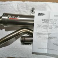 hornet 600 2004 scarico Mivv xcone inox