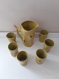 Brocca e Bicchieri anni '70! Modernariato.