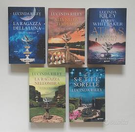 LUCINDA RILEY lotto 5 romanzi LE SETTE SORELLE