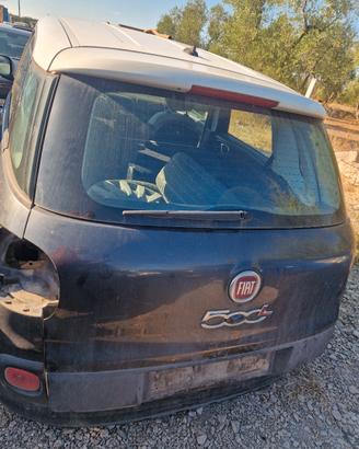 Portellone cofano posteriore Fiat 500l 
