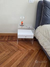 2 x Comodini tomasucci in acrilico trasparente