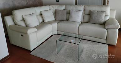 Divano in vera pelle