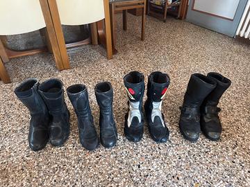 Stivali da moto uomo e donna