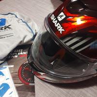 casco rosso Shark integrale Taglia M