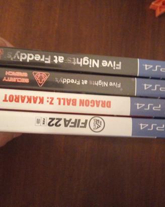 giochi ps4(acquistabili singolarmente) 