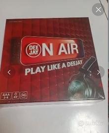 Gioco da tavolo "on air-play like a deejay" nuovo