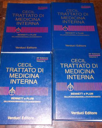 Trattato di medicina interna cecil 4 volumi