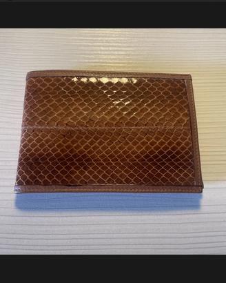 Portafoglio Uomo Vintage - PELLE Serpente by Arpea