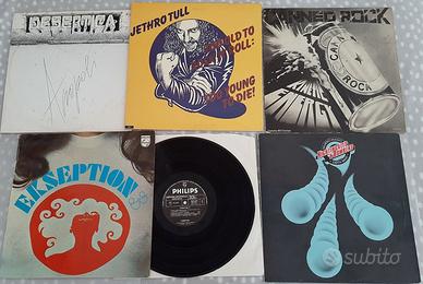 LP vinile - hard rock, jazz, folk, progressive...