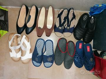 12 Paia scarpe Donna Vari modelli Nuovi Affar