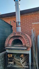 forno muratura da giardino