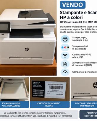 Stampante multifunzione HP Color LaserJet Pro