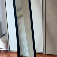 Tulup Specchio da terra con cornice decorativa