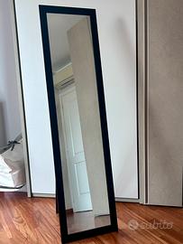 Tulup Specchio da terra con cornice decorativa