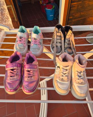 Scarpe bimba taglia 27 e 28