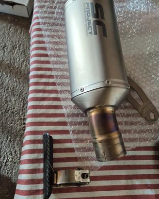 silenziatore sc carbonio  bmw s1000rr 