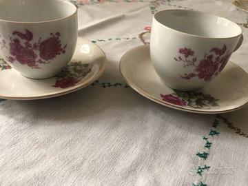 Due tazze vintage da tè/caffè
