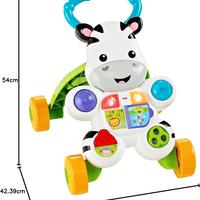 Fisher-Price Zebra Primi Passi Spingibile 6+ Mesi