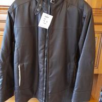 giaccone uomo finta pelle nuovo