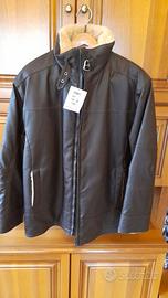 giaccone uomo finta pelle nuovo