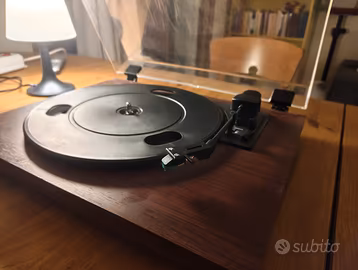 Giradischi TEAC TN-180BT ciliegio + testina AT-VM9
