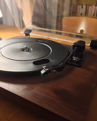 Giradischi TEAC TN-180BT ciliegio + testina AT-VM9