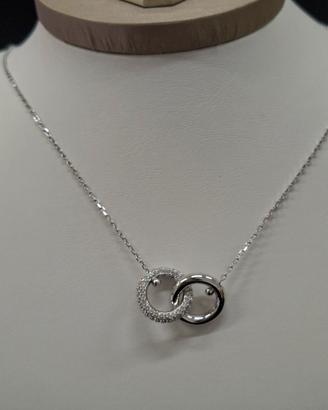 Swarovski 5670251 Collana Dextera Anelli ZYQ DD