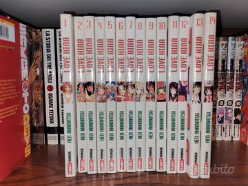 Love Hina con sovracopertina - Serie completa 1/14