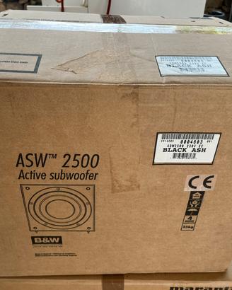 Subwoofer B&W asw2500 nuovo