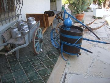 Attrezzi agricoli antica cariola