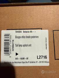 Faro posteriore Skoda Octavia anno 2005