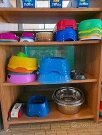 Lotto ciotole cane e gatto