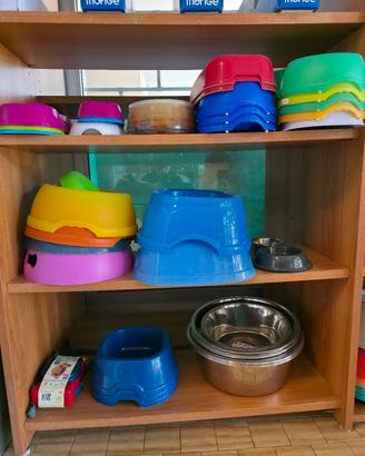 Lotto ciotole cane e gatto