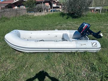 tender zodiac 360 + motore selva 15CV full optiona