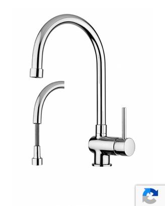 Rubinetto cucina con doccetta estraibile