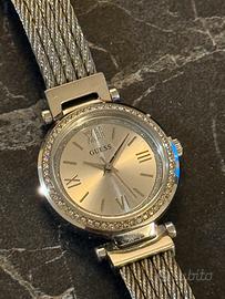 Orologio da donna Guess silver con strass