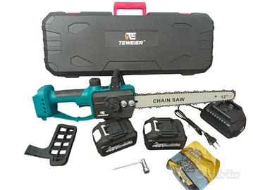 Motosega a batteria 12" pollici motore Brushless 
