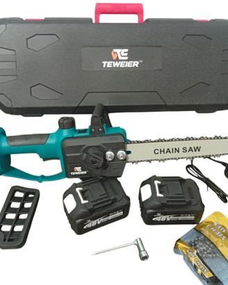 Motosega a batteria 12" pollici motore Brushless 