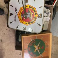 Orologio da parete pubblicitario caffe masi padova