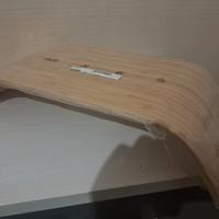 SIGFINN Sostegno fisso per schermo, bambù