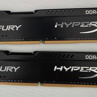 Ram Kingston HyperX Fury 2x4gb 2133 ddr4 cl14