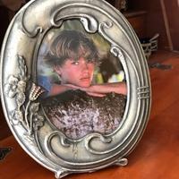 Porta Fotagrafia Ovale con Swarovski