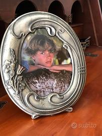 Porta Fotagrafia Ovale con Swarovski