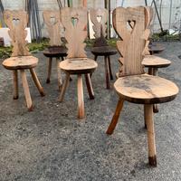 arte brutalista sedie da montagna scagnot