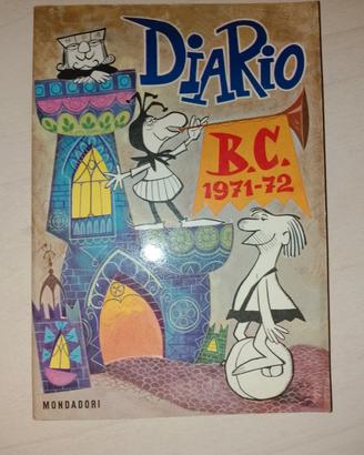 RARITÀ 
Diario B.C. Mondadori 1971-72 