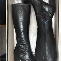 Stivale donna nero giardini