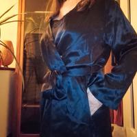 Vestaglia kimono in seta, marca Luna di Seta